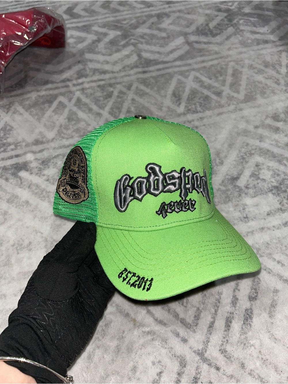 Green Trucker Cap
